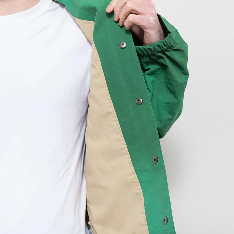 Universal Works Longsands Jacket Green Recycled Splash Nylon-7