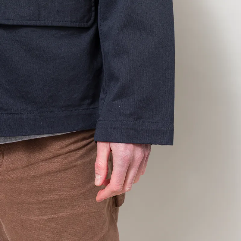 Universal Works Franck Jacket Navy Twill-9