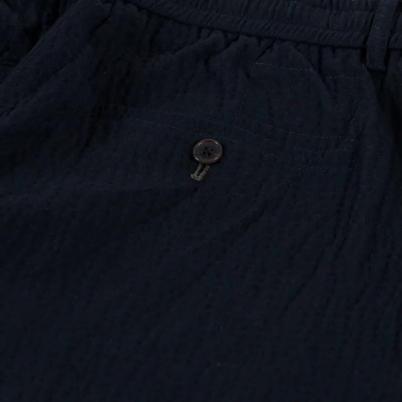 Universal Works Pleated Track Pant Navy Ospina Cotton-10