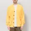 Universal Works Pocket David Cardigan Yellow Eco Cotton Knit