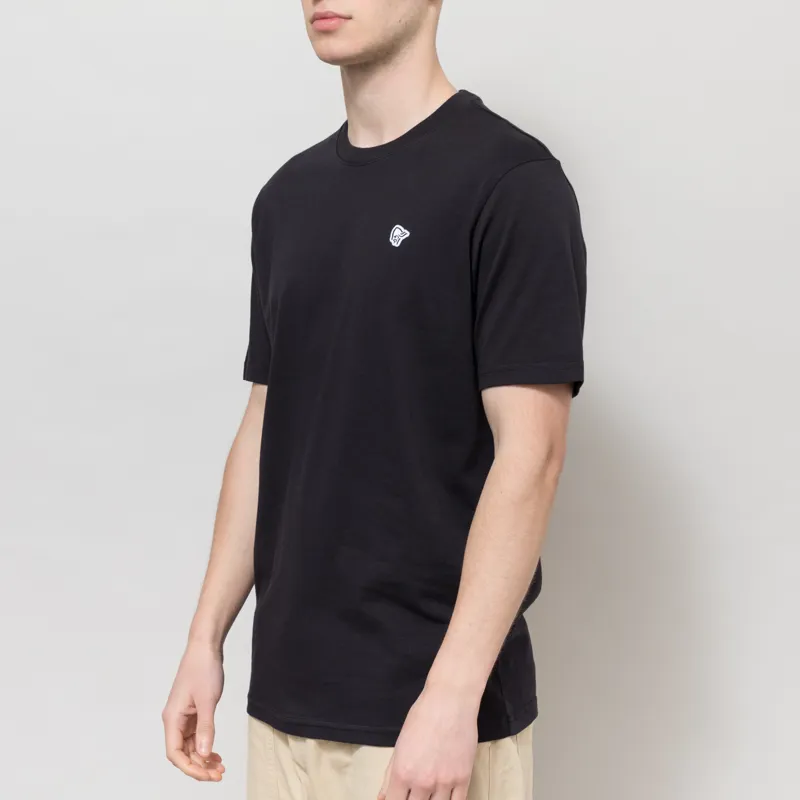 Norrona Viking Patch T Shirt Caviar Black-1