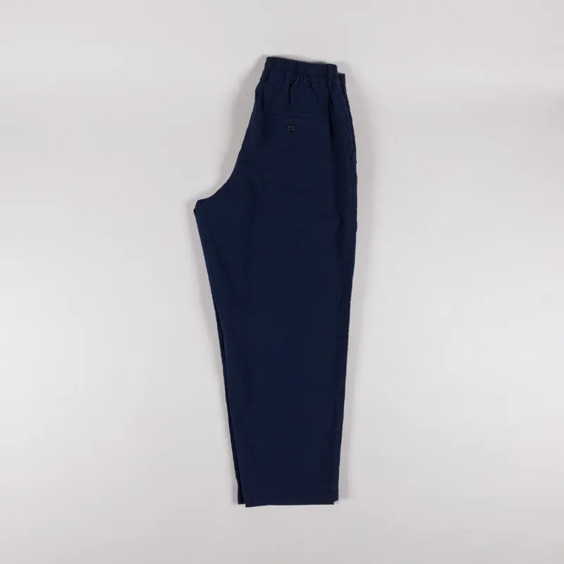 Universal Works Oxford Pant Navy Derby Stripe-2