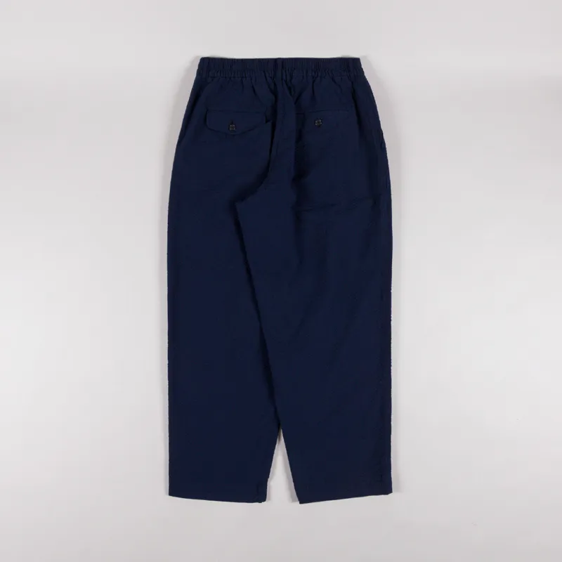 Universal Works Oxford Pant Navy Derby Stripe-1
