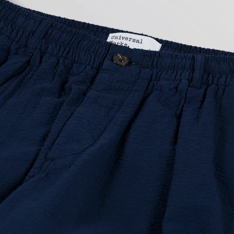 Universal Works Oxford Pant Navy Derby Stripe-10