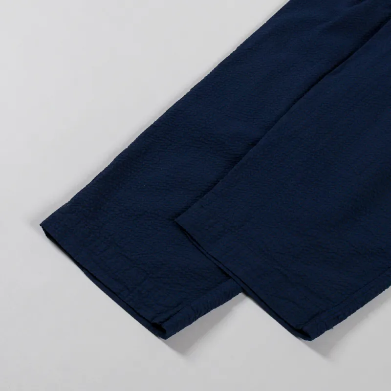 Universal Works Oxford Pant Navy Derby Stripe-4