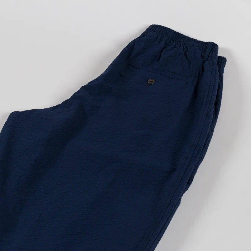 Universal Works Oxford Pant Navy Derby Stripe-3