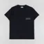 Universal Works Print Pocket T Shirt Black Organic Jersey