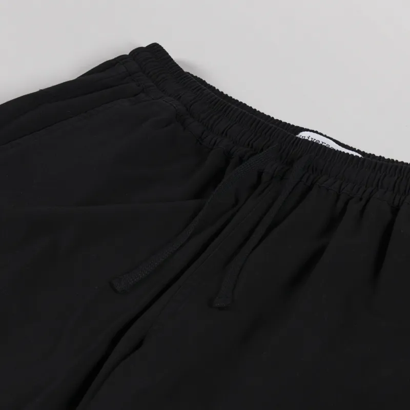 Universal Works Simple Shorts Black Kelly Cotton-6