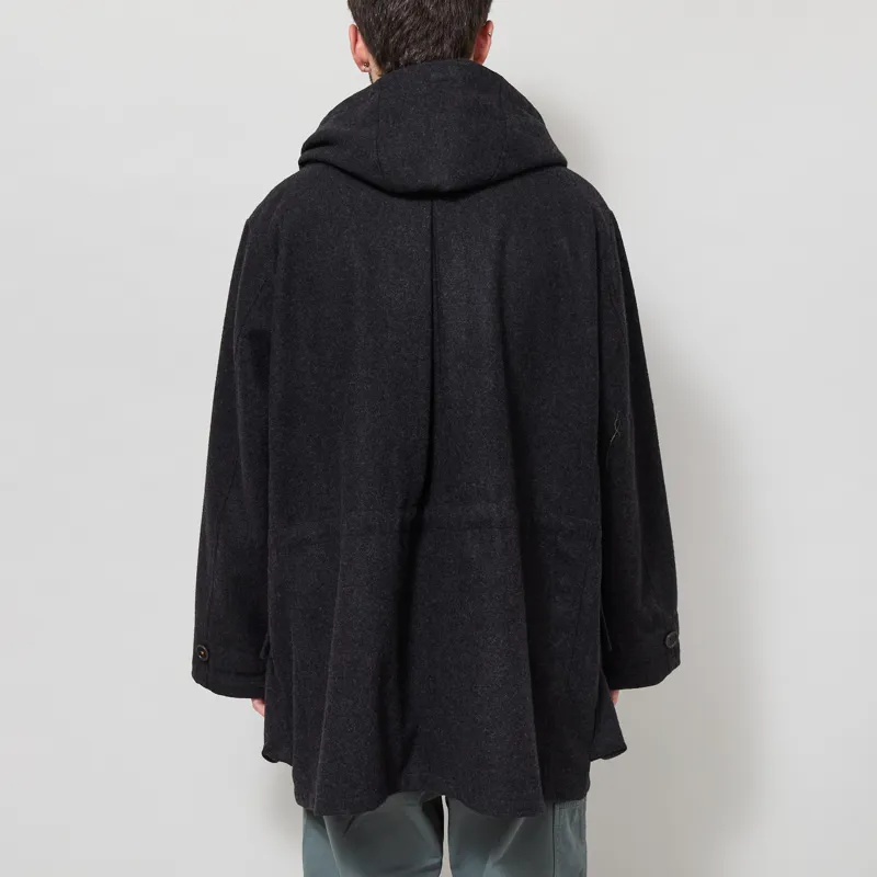 Universal Works Boston Parka Grey Marl Mowbray-2