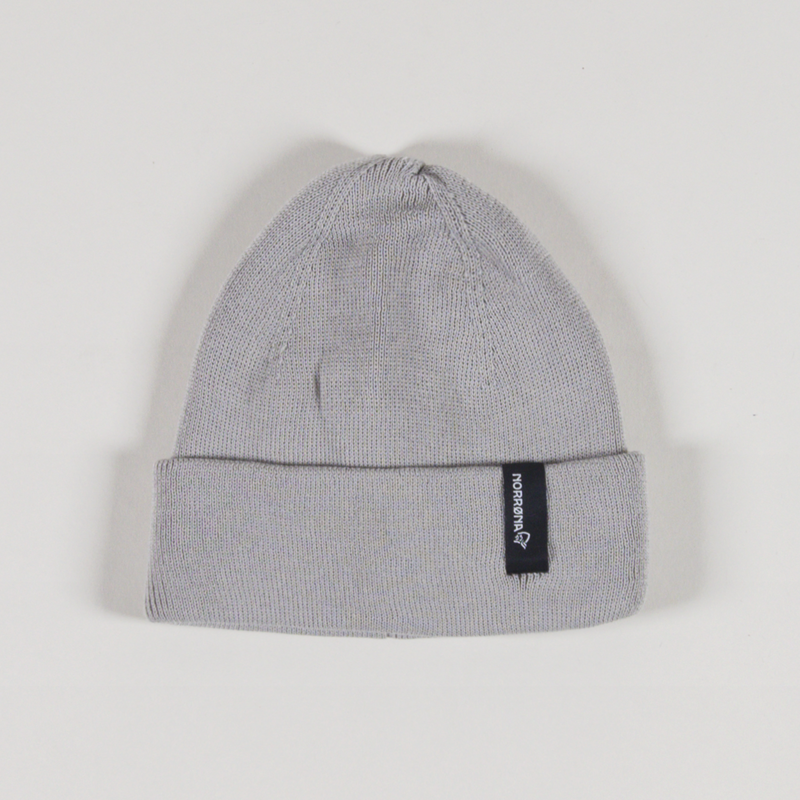 Norrona Equaliser Beanie Grey Melange