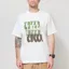 Universal Works UW Print Core T Shirt Ecru Single Jersey