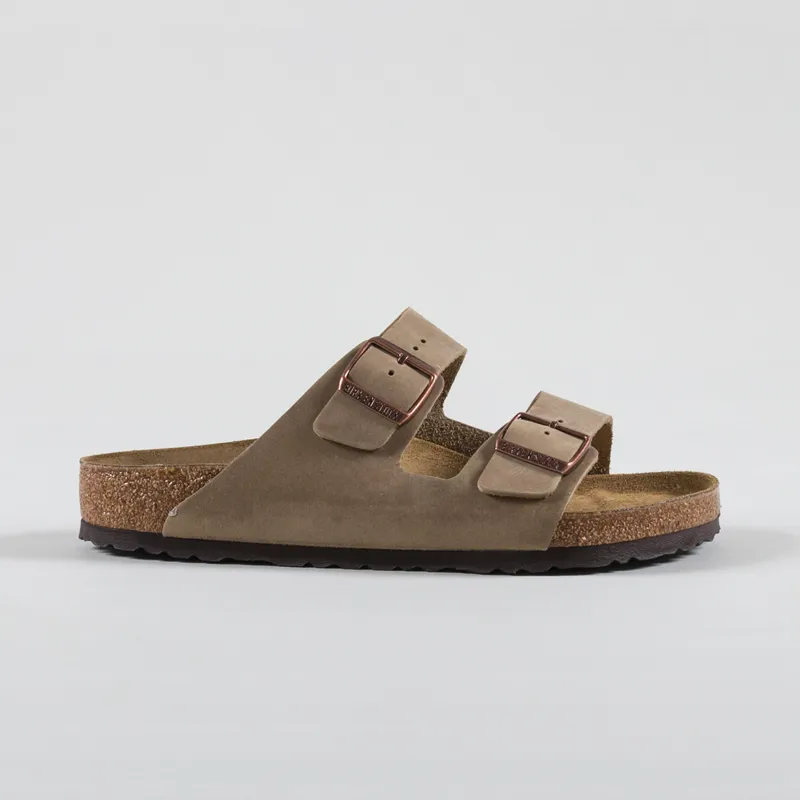 Birkenstock Arizona Oiled Leather Regular Fit Sandals Tobacco Brown-2