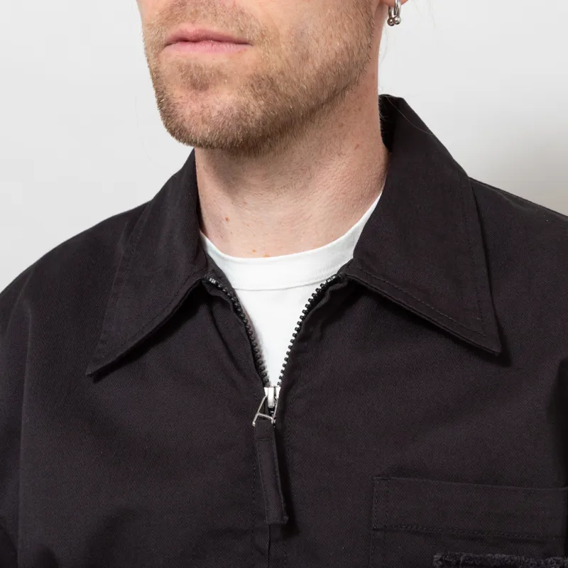 Universal Works x Working Class Heroes Rose Bowl Jacket Black Twill-4