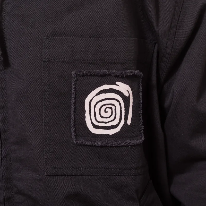 Universal Works x Working Class Heroes Rose Bowl Jacket Black Twill-8