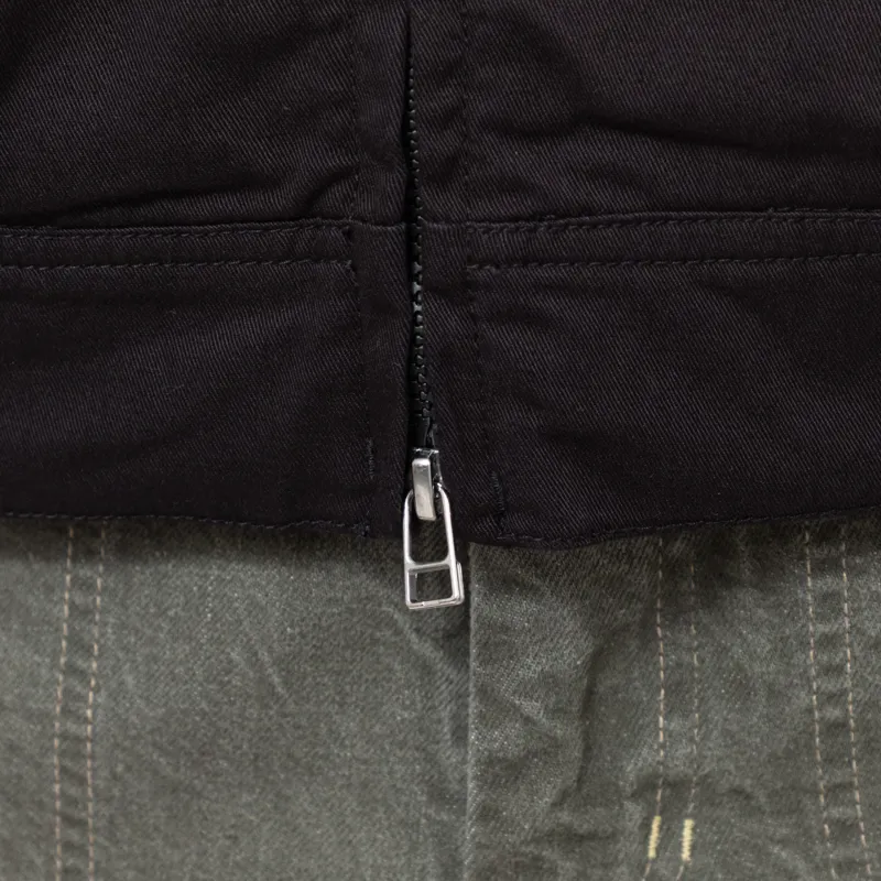 Universal Works x Working Class Heroes Rose Bowl Jacket Black Twill-11