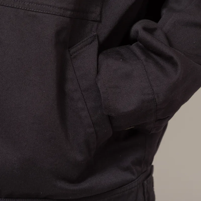 Universal Works x Working Class Heroes Rose Bowl Jacket Black Twill-10