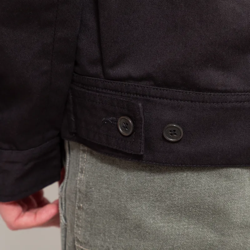 Universal Works x Working Class Heroes Rose Bowl Jacket Black Twill-13