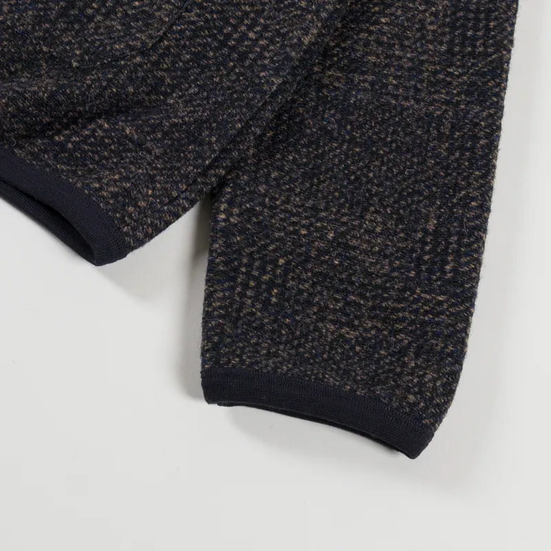 Universal Works Cardigan Navy Deca Light Knit-8