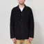 Universal Works Bakers Overshirt Black Fine Cord