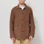 Universal Works Bakers Overshirt Brown Fine Cord