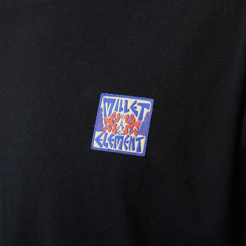 Element x Millet Hit The Top T Shirt Black-4