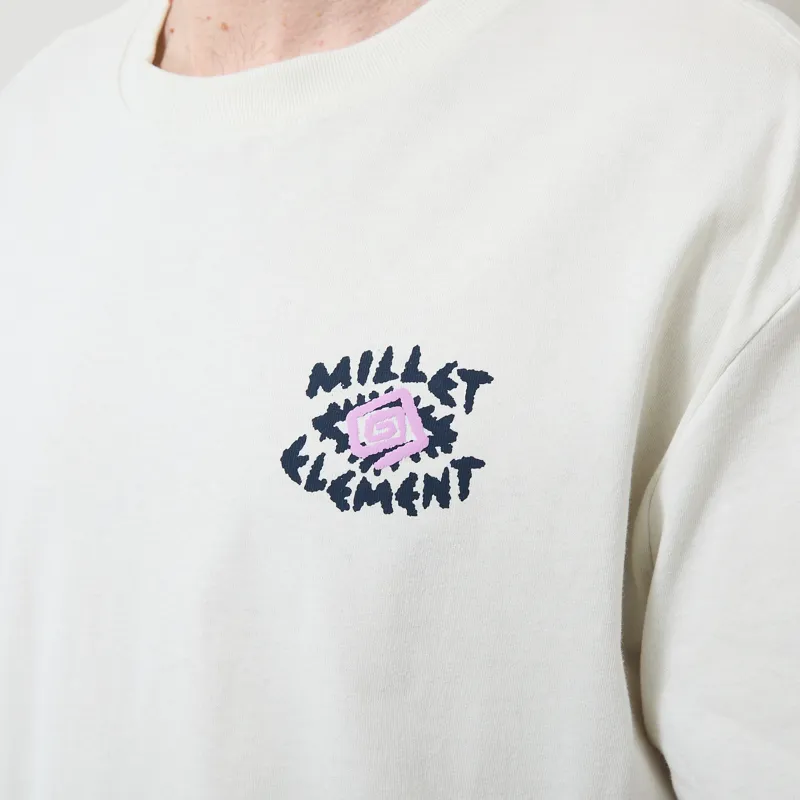 Element x Millet Escape T Shirt Foggy Dew-6