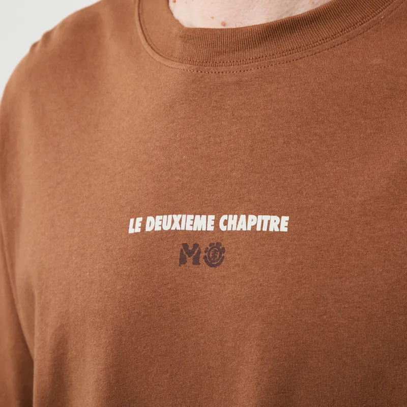 Element x Millet Heritage T Shirt Toffee-5