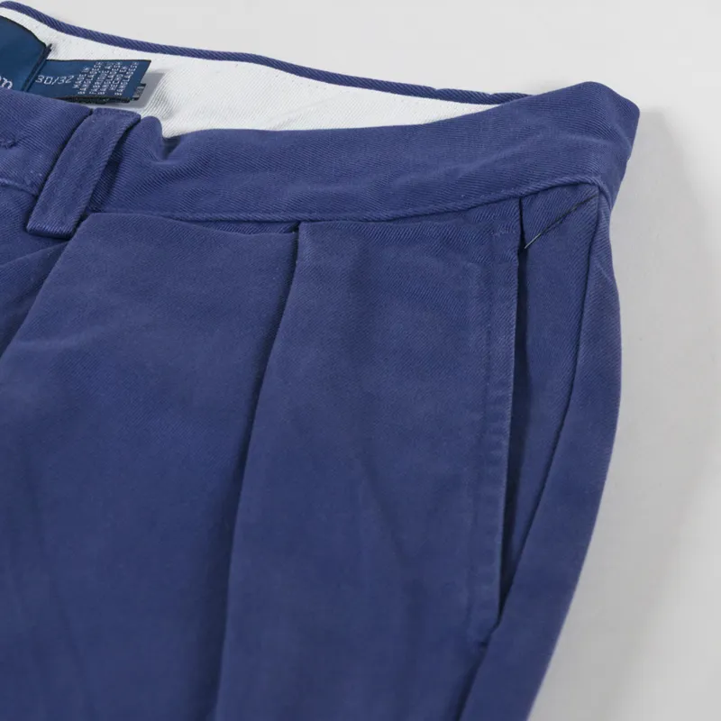 Polo Ralph Lauren Whitman Relaxed Fit Pleated Trouser Light Navy-10
