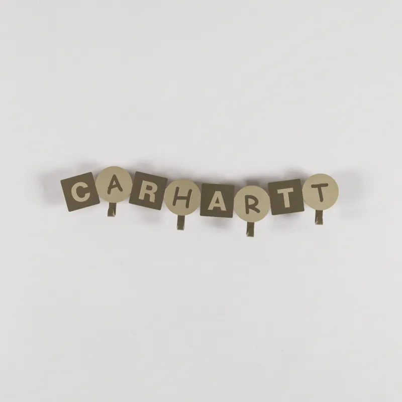 Carhartt WIP ABC Wall Coat Hanger Gold-1