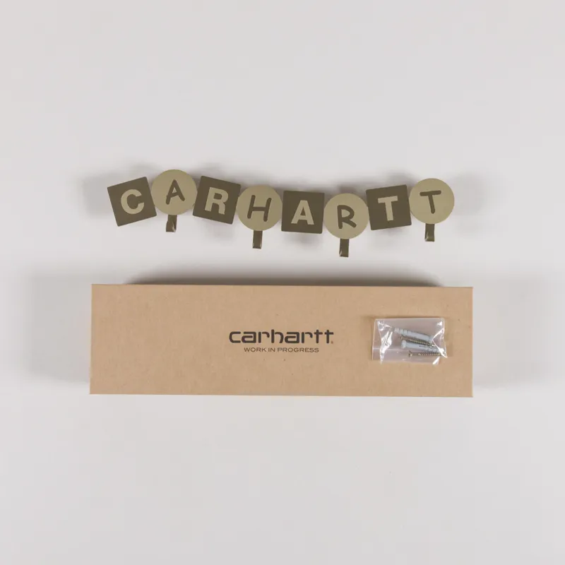 Carhartt WIP ABC Wall Coat Hanger Gold-2