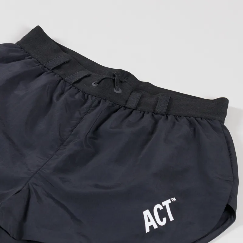 ACT Running ShellLight Race Shorts Black-2