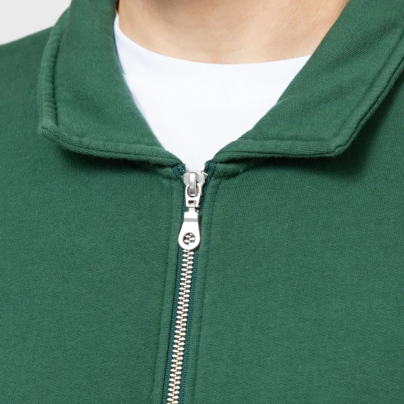 Olow Manso Sweat Forest Green Fishes-7