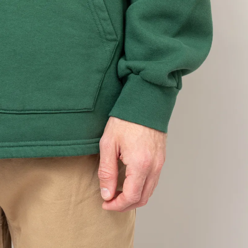 Olow Manso Sweat Forest Green Fishes-11