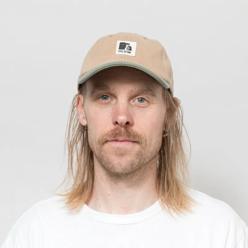 Olow Six Panel Stanton Cap Olive-1