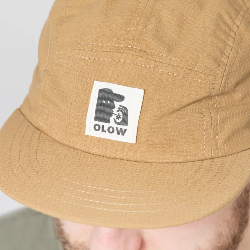 Olow Five Panel Rocklin Cap Mud-3