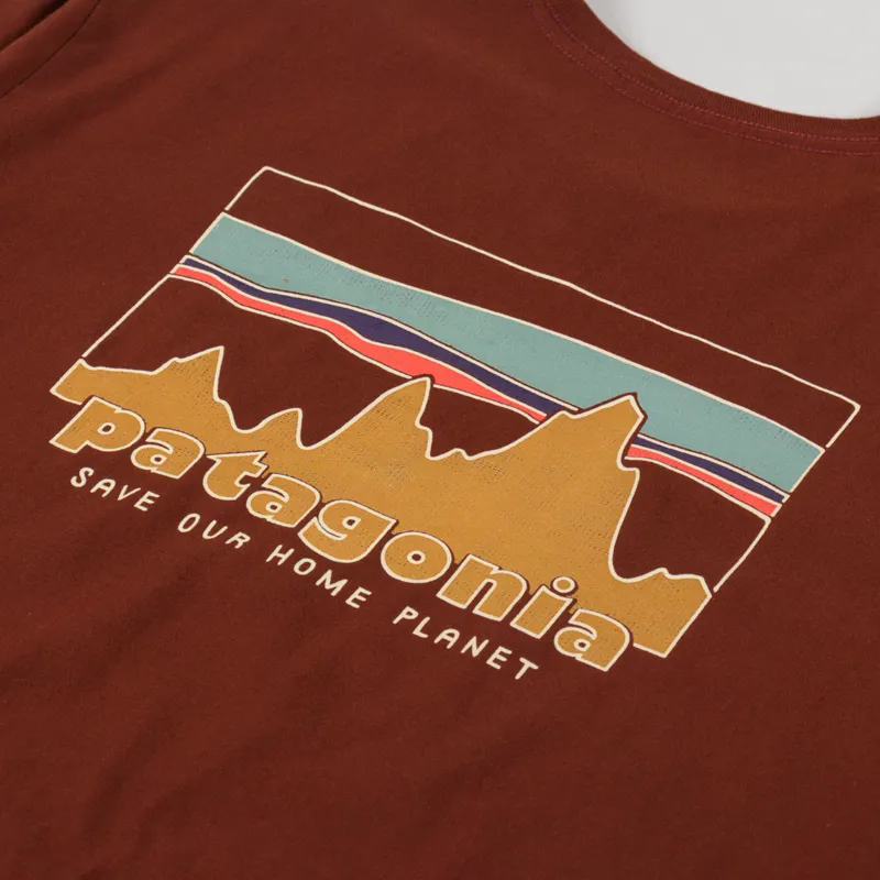 Patagonia 73 Skyline Organic T Shirt Dried Vanilla-4