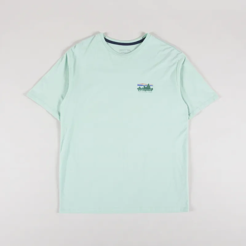 Patagonia 73 Skyline Organic T Shirt Rinsed Green-1