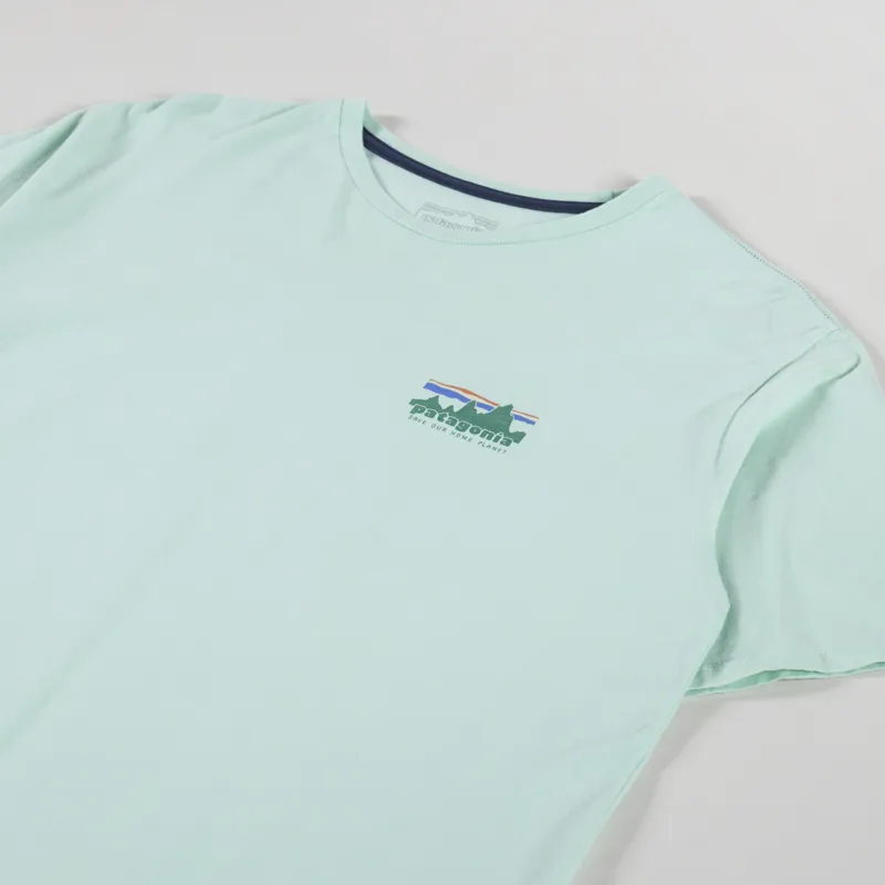 Patagonia 73 Skyline Organic T Shirt Rinsed Green-3