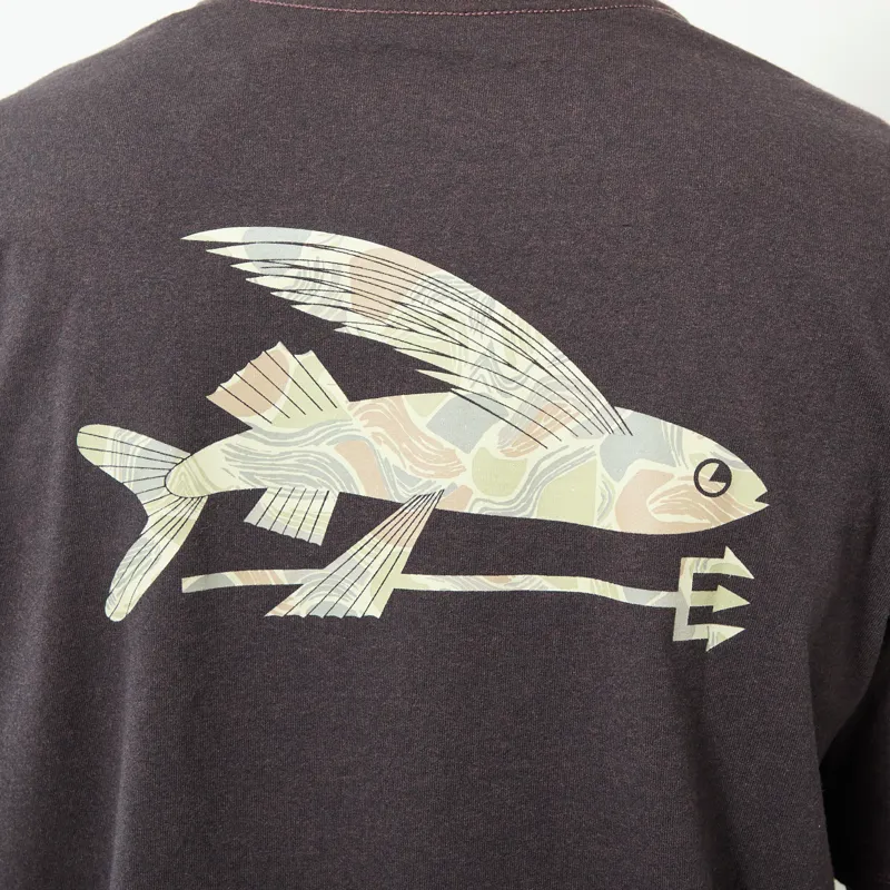 Patagonia Flying Fish Responsibili-Tee Den Brown Coastal Edge-4