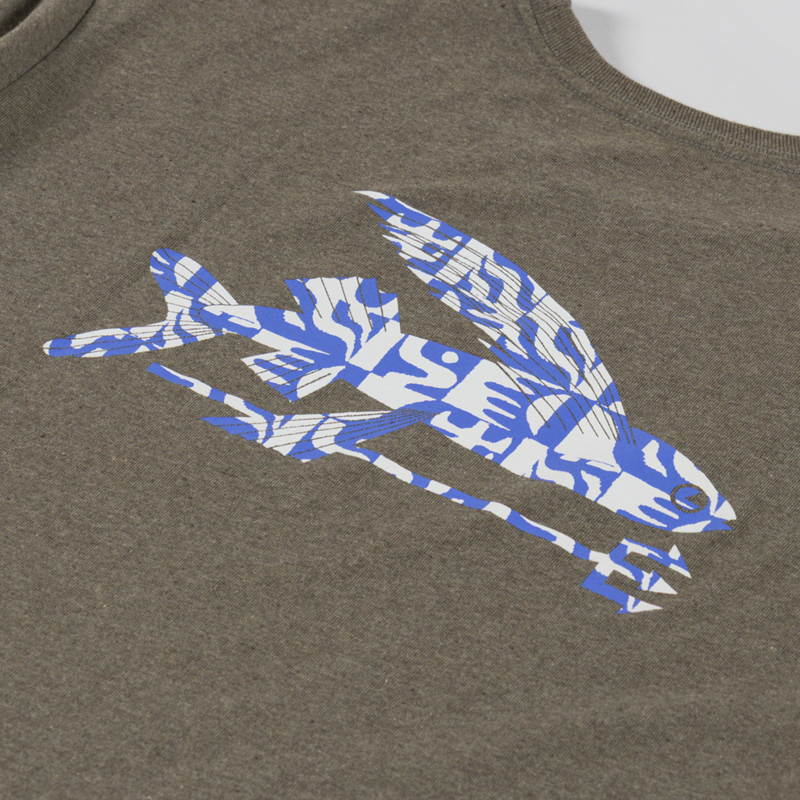 Patagonia Flying Fish Responsibili-Tee Mother Tree Abundant Blue-4