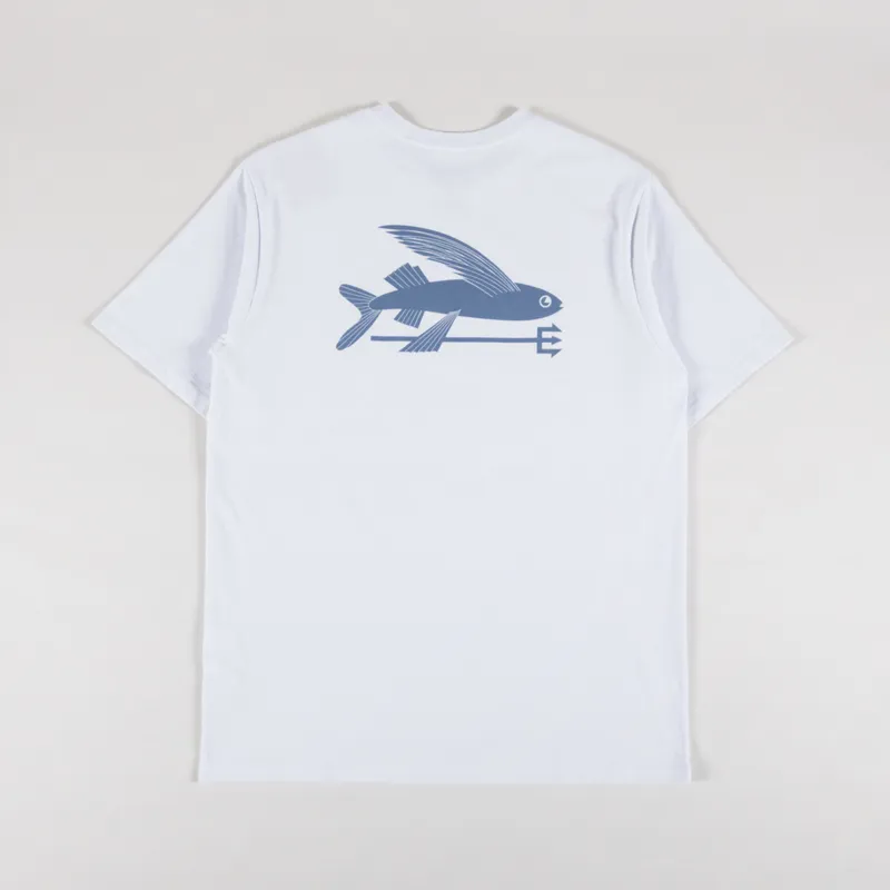 Patagonia Flying Fish Responsibili-Tee White