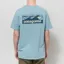 Patagonia Boardshort Logo Pocket Responsibili-Tee Blue Sage