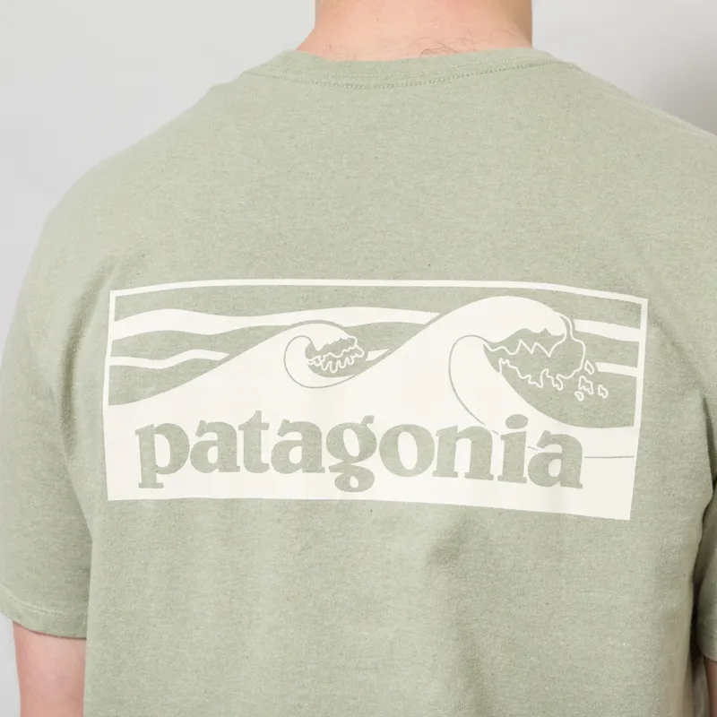 Patagonia Boardshort Logo Pocket Responsibili-Tee Gumtree Green-3