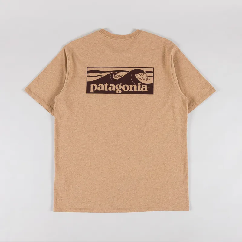 Patagonia Boardshort Logo Pocket Responsibili-Tee Talon Gold