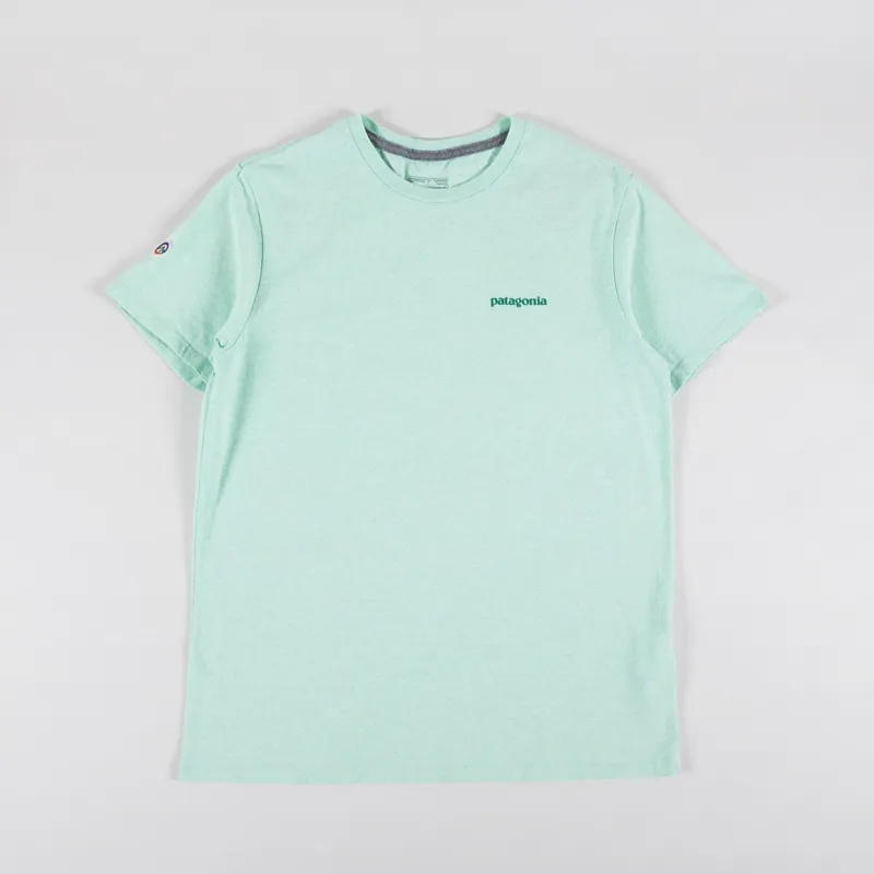 Patagonia Fitz Roy Icon Responsibili-Tee Rinsed Green