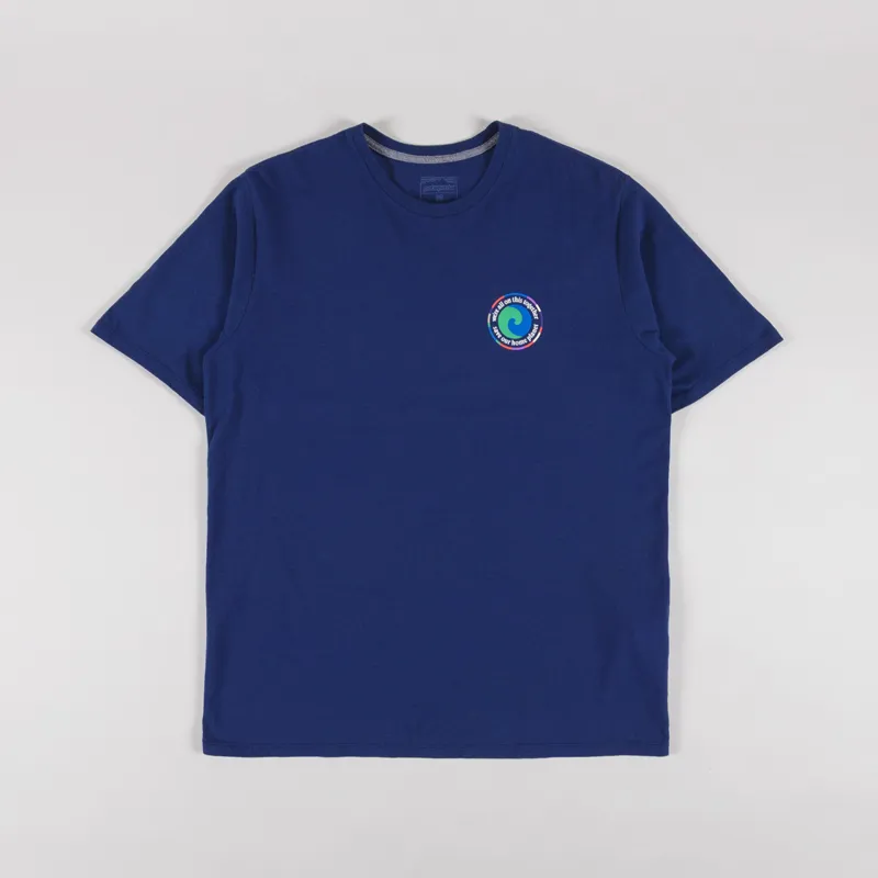 Patagonia Unity Fitz Responsibili-Tee Clement Blue-1