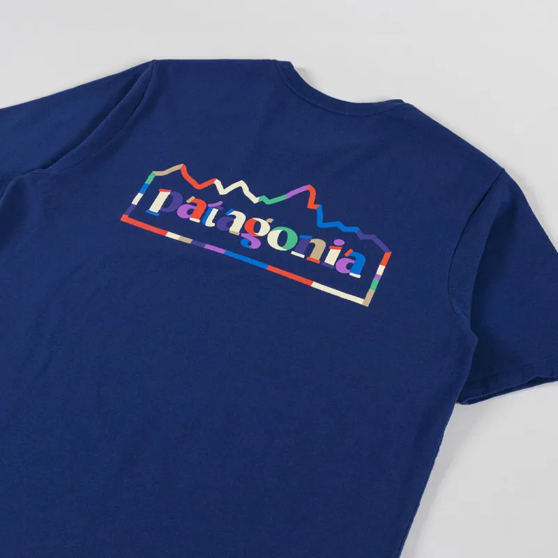 Patagonia Unity Fitz Responsibili-Tee Clement Blue-2