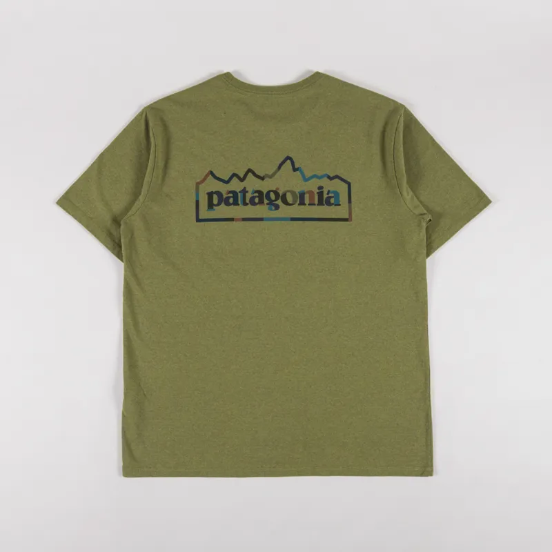 Patagonia Unity Fitz Responsibili-Tee Graze Green