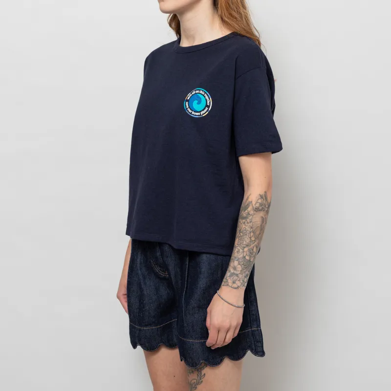 Patagonia Womens Unity Fitz Easy Cut Responsibilli-Tee New Navy-1