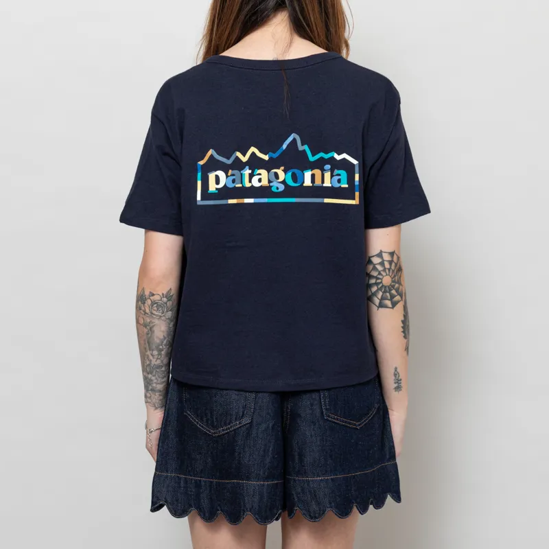 Patagonia Womens Unity Fitz Easy Cut Responsibilli-Tee New Navy-3